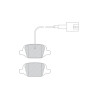 Set pastiglie freno PREMIER