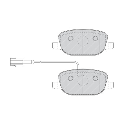 Set pastiglie freno PREMIER