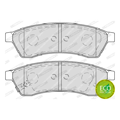 Set pastiglie freno PREMIER