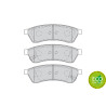 Set pastiglie freno PREMIER