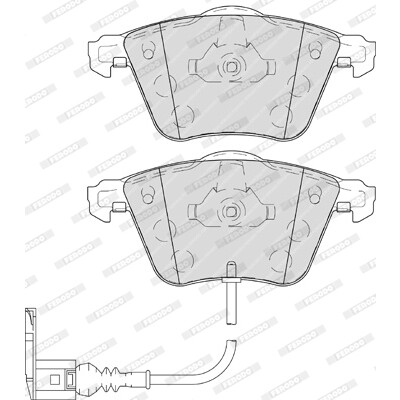 Set pastiglie freno PREMIER