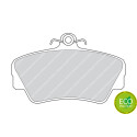Set pastiglie freno PREMIER