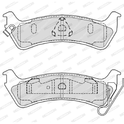 Set pastiglie freno PREMIER