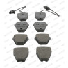 Set pastiglie freno PREMIER