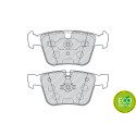 Set pastiglie freno PREMIER