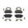 Set di 4 pastiglie freno FERODO FDB5107