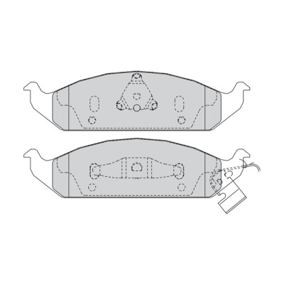 Set pastiglie freno PREMIER