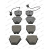 Set pastiglie freno PREMIER
