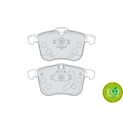 Set pastiglie freno PREMIER