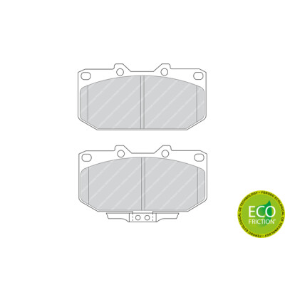 Set pastiglie freno PREMIER