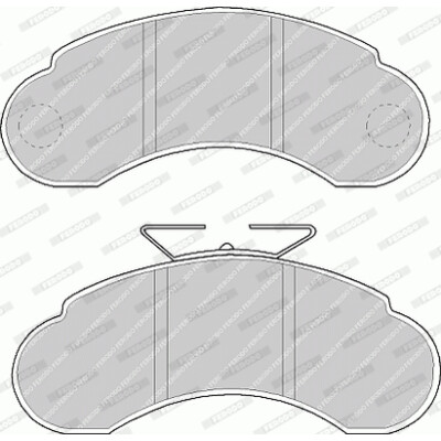 Set pastiglie freno PREMIER