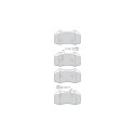Set pastiglie freno PREMIER
