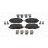 Set di 4 pastiglie freno FERODO FDB4925