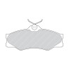 Set pastiglie freno PREMIER