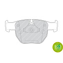 Set pastiglie freno PREMIER
