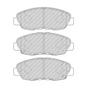 Set di 4 pastiglie freno FERODO FDB5022