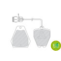 Set pastiglie freno PREMIER