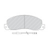 Set pastiglie freno PREMIER