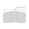 Set pastiglie freno PREMIER