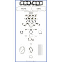 Kit completo guarnizioni, Motore