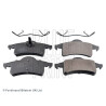 Set di 4 pastiglie freno BLUEPRINT ADA104218
