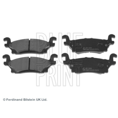 Set di 4 pastiglie freno Blueprint ADA104222BLU