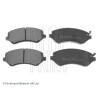 Set di 4 pastiglie freno BLUEPRINT ADA104223