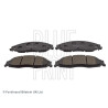 Set di 4 pastiglie freno Blueprint ADA104241BLU