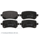 Set di 4 pastiglie freno BLUEPRINT ADA104259