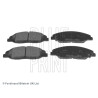 Set di 4 pastiglie freno BLUEPRINT ADA104261