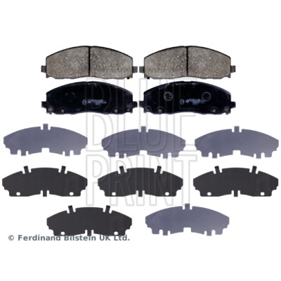Set di 4 pastiglie freno Blueprint ADA104268BLU