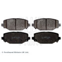Set di 4 pastiglie freno Blueprint ADA104271BLU