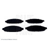 Set di 4 pastiglie freno BLUEPRINT ADA104274