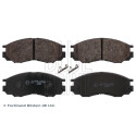 Set di 4 pastiglie freno BLUEPRINT ADC44257