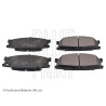 Set di 4 pastiglie freno BLUEPRINT ADC44260
