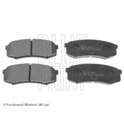 Set di 4 pastiglie freno BLUEPRINT ADC44275