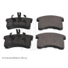 Set di 4 pastiglie freno BLUEPRINT ADD64227