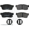 Set di 4 pastiglie freno BLUEPRINT ADD64233