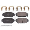 Set di 4 pastiglie freno BLUEPRINT ADG042121BLU