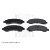 Set di 4 pastiglie freno BLUEPRINT ADG042156