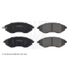 Set di 4 pastiglie freno BLUEPRINT ADG04257BLU