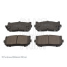 Set di 4 pastiglie freno BLUEPRINT ADG04266
