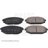 Set di 4 pastiglie freno BLUEPRINT ADG04287
