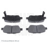 Set di 4 pastiglie freno BLUEPRINT ADH24292