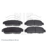 Set di 4 pastiglie freno BLUEPRINT ADH24294