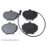 Set di 4 pastiglie freno BLUEPRINT ADJ134222