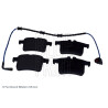 Set di 4 pastiglie freno BLUEPRINT ADJ134245