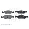 Set di 4 pastiglie freno BLUEPRINT ADM54265