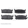 Set di 4 pastiglie freno BLUEPRINT ADM54284