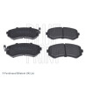 Set di 4 pastiglie freno BLUEPRINT ADN142108